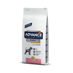 Корм для собак с атопическим дерматитом с кроликом Advance vet dog atopic rabbit, 12 кг цена и информация | Сухой корм для собак | kaup24.ee