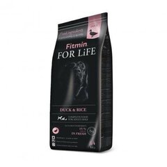 Fitmin Karma For Life  с уткой и рисом, 14 кг цена и информация | Сухой корм для собак | kaup24.ee