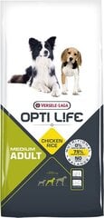 Versele-Laga Opti Life Adult Medium kuivtoit kana ja riisiga, 2,5 kg hind ja info | Kuivtoit koertele | kaup24.ee