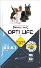 Versele-Laga Opti Life Adult Light Mini kuivtoit kana ja riisiga, 7,5 kg hind ja info | Kuivtoit koertele | kaup24.ee