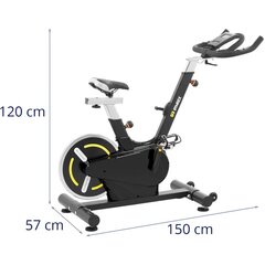 Statsionaarne spinning jalgratas kuni 130 kg, 13 kg hooratas, Gymrex GR-MG1261 hind ja info | Treeningpingid | kaup24.ee