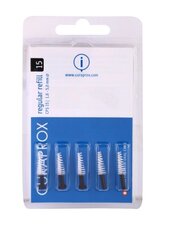 Комплект межзубных щеточек Curaprox CPS 15 Regular refill, 5 шт. цена и информация | Для ухода за зубами | kaup24.ee