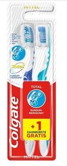 Комплект зубных щеток Colgate, средней жесткости, набор из 2 шт. цена и информация | Для ухода за зубами | kaup24.ee