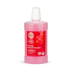 NATURA SIBERICA Suuvesi Limonnik Nanai&Cranberry 520ml hind ja info | Suuhügieen | kaup24.ee