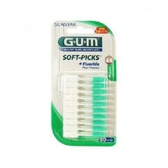 Резиновые межзубные ершики GUM SoftPicks Regular, 80 шт. цена и информация | Для ухода за зубами | kaup24.ee