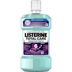 Listerine Total Care Sensitive Универсальное Средство для Ухода за Чувствительной Полостью Рта, 500 мл цена и информация | Для ухода за зубами | kaup24.ee