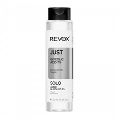 Отшелушивающий тоник Revox Just Glycolic Acid 7%, 250 мл цена и информация | Аппараты для ухода за лицом | kaup24.ee