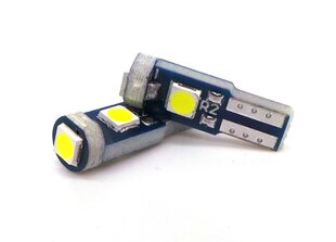 T5 LED-pirn W1.2W 12V 100lm цена и информация | Автомобильные лампочки | kaup24.ee