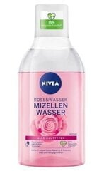 Nivea Roosivesi Micellarvesi 400ml (Saksamaalt) hind ja info | Näopuhastusvahendid | kaup24.ee