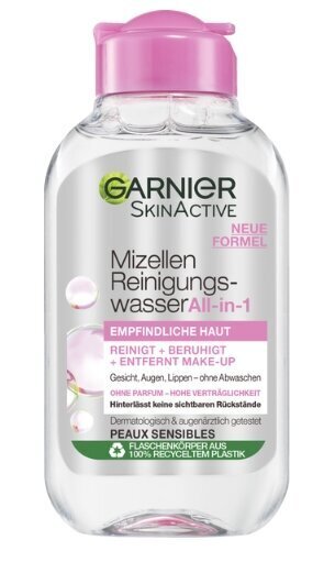 Garnier Micellar Vedelik Kõik-ühes, SkinActive, 100ml (Saksa toode) цена и информация | Näopuhastusvahendid | kaup24.ee