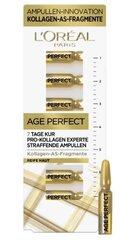 Loreal, Age Perfect, Ампулы, 7x1мл цена и информация | Сыворотки для лица, масла | kaup24.ee