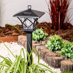 LED RIBES Solar Garden Lamp Outdoor Latern 150cm LUMILED цена и информация | Уличное освещение | kaup24.ee