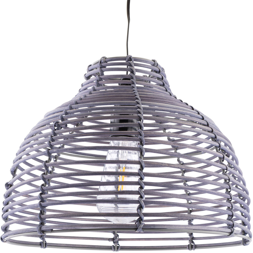 LED Solar Pendant Outdoor Garden Rattan Lamp 3000K IP44 VEXA LUMILED цена и информация | Aia- ja õuevalgustid | kaup24.ee