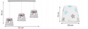 LightHome подвесной светильник детский конус цена и информация | Детские светильники | kaup24.ee