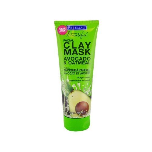 Savi näomask avokaado ja kaeraga (Facial Clay Mask Avocado & Oatmeal) hind ja info | Näomaskid, silmamaskid | kaup24.ee