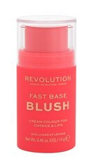 Makeup Revolution London Fast Base Blush румяна 14 г, Bloom цена и информация | Бронзеры (бронзаторы), румяна | kaup24.ee