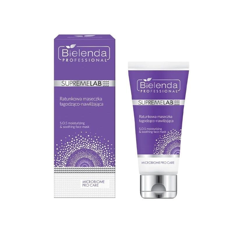 SupremeLab Microbiome Pro Care erakorraline rahustav ja niisutav mask 70ml цена и информация | Näomaskid, silmamaskid | kaup24.ee