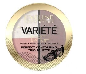 Eveline Cosmetics Variete Näop Contouring Palett 01 Hele hind ja info | Päikesepuudrid, põsepunad | kaup24.ee