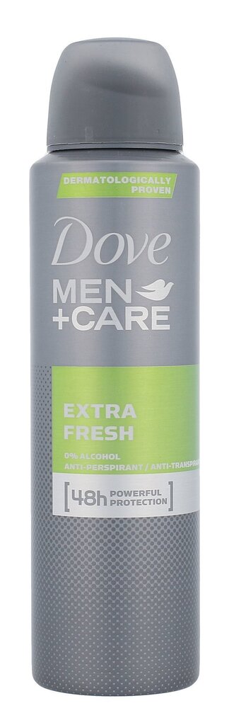 Deodorant Dove Men Care Extra Fresh 48h meestele 150 ml hind ja info | Deodorandid | kaup24.ee