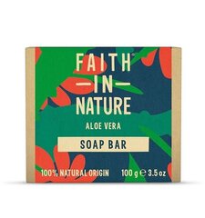 Aloe Vera seep, Faith In Nature, 100g hind ja info | Seebid | kaup24.ee