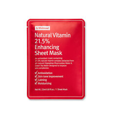 By Wishtrend Natural Vitamin C 21,5% Enhancing Sheet Mask 23ml - C-vitamiinin arkkinaamio hind ja info | Näomaskid, silmamaskid | kaup24.ee