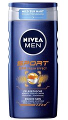 Nivea Men, Sport, Dušigeel, 250 ml (Saksa toode) hind ja info | Dušigeelid, õlid | kaup24.ee