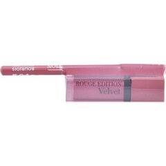 Naiste komeetika komplekt Rouge Édition Velvet Bourjois (2 pcs) hind ja info | Huulepulgad, -läiked, -palsamid, vaseliin | kaup24.ee