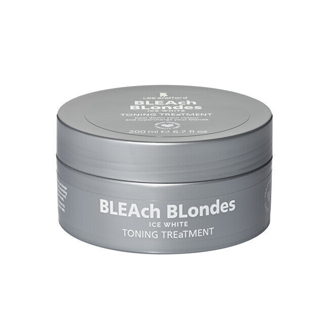 Lee Stafford - Bleach Blondes Ice White Toning Treatment Mask 200 ml цена и информация | Maskid, õlid, seerumid | kaup24.ee