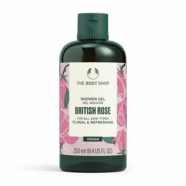 Dušigeel British Rose (Dušigeel) 250 ml hind ja info | Dušigeelid, õlid | kaup24.ee