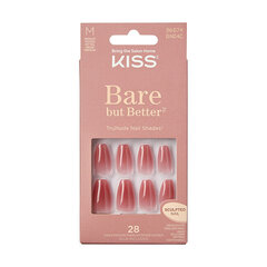 Гелевые ногти Bare-But-Better Nails Nude, 28 шт. цена и информация | Средства для маникюра и педикюра | kaup24.ee