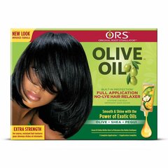 Juuksesirgendus Hooldus Olive Oil Relaxer Kit Ors ‎ hind ja info | Maskid, õlid, seerumid | kaup24.ee