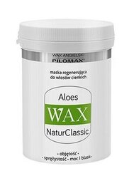 Wax Angielski Pilomax, Natur Classic Maska Aloes, õhukestele juustele, 240 ml hind ja info | Maskid, õlid, seerumid | kaup24.ee