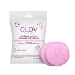 Многоразовые диски для снятия макияжа Glov Moon Pads, 2 шт. цена и информация | Ватная продукция, влажные салфетки | kaup24.ee