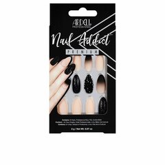 Искусственные ногти Ardell Nail Addict Black Stud &amp; Pink Ombre (24 pcs) цена и информация | Средства для маникюра и педикюра | kaup24.ee