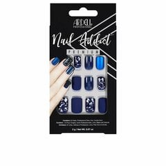 Kunstküüned Ardell Nail Addict Matte Blue (24 pcs) hind ja info | Maniküüri ja pediküüri tarvikud | kaup24.ee