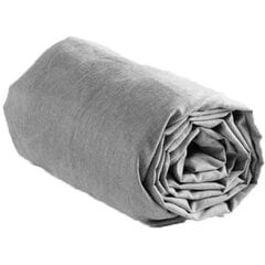Простыня с резинкой Actually Grey 140 x 190 см цена и информация | Сетки для кроватей | kaup24.ee