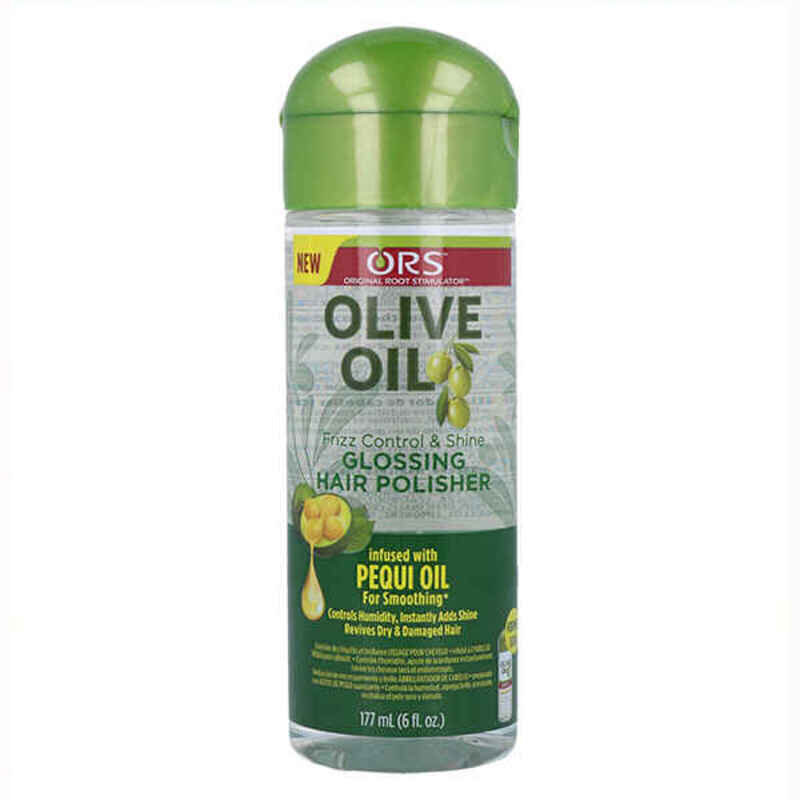 Juuksesirgendus Hooldus Ors Olive Oil Glossing Polisher Roheline (177 ml) цена и информация | Maskid, õlid, seerumid | kaup24.ee