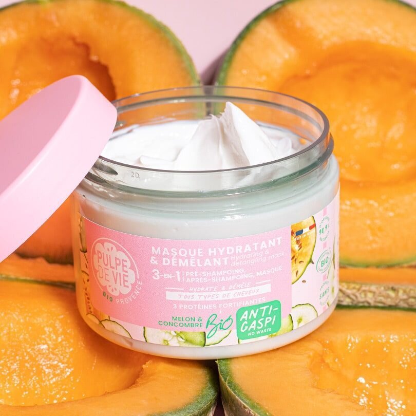 PULPE DE VIE 3in1 Chapeau Melon tugevdav ja kammimist hõlbustav juuksemask, 300 ml цена и информация | Maskid, õlid, seerumid | kaup24.ee