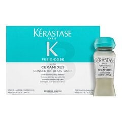 Kérastase Fusio-Dose Concentré Resistance лечение волос для ослабленных волос 10 x 12 мл цена и информация | Маски, масла, сыворотки | kaup24.ee