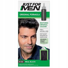 Just For Men Natural Real Black H55 hind ja info | Dušigeelid, õlid | kaup24.ee