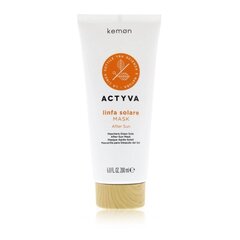 Kemon Actyva After Sun Mask toitev mask päikesestressiga juustele 200 ml hind ja info | Maskid, õlid, seerumid | kaup24.ee