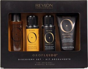 Orofluido Discovery Set juuste taastamiseks, toitmiseks ja kaitsmiseks 3 x 50 ml + 30 ml hind ja info | Maskid, õlid, seerumid | kaup24.ee