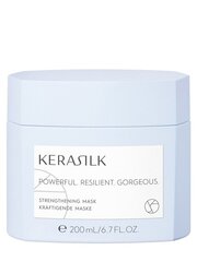 Kerasilk Specialists Strengthening Mask укрепляющая маска для тонких волос без объема 200 мл цена и информация | Средства для укрепления волос | kaup24.ee