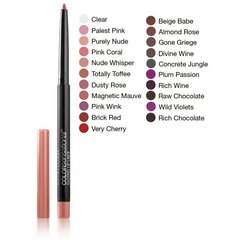 Maybelline Color Sensational 60 Palest Pink 1,2 g hind ja info | Huulepulgad, -läiked, -palsamid, vaseliin | kaup24.ee