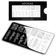 NEONAIL Templiplaadi kate stamping plate 19 hind ja info | Maniküüri ja pediküüri tarvikud | kaup24.ee