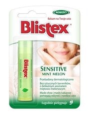 Blistex Sensitiivne Piparmünt Melonihõnguline Huulebalsam, 4,25g hind ja info | Huulepulgad, -läiked, -palsamid, vaseliin | kaup24.ee