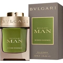 Парфюмерная вода Bvlgari Man Wood Essence EDP для мужчин 60 мл цена и информация | Мужские духи | kaup24.ee