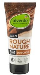 (DE) Alverde MEN, Rough Nature 3в1, Гель для душа, 200 мл цена и информация | Масла, гели для душа | kaup24.ee