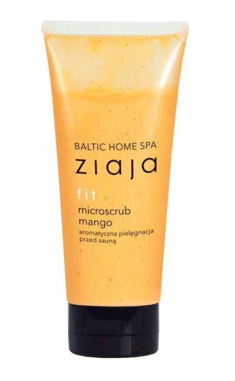 Ziaja Baltic Home SPA Fit Microscrub kehakoorija enne sauna, 190ml цена и информация | Kehakoorijad | kaup24.ee