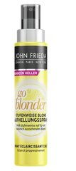 (DE) John Frieda, Go Blonder, Разглаживающий спрей, 100 мл цена и информация | Маски, масла, сыворотки | kaup24.ee